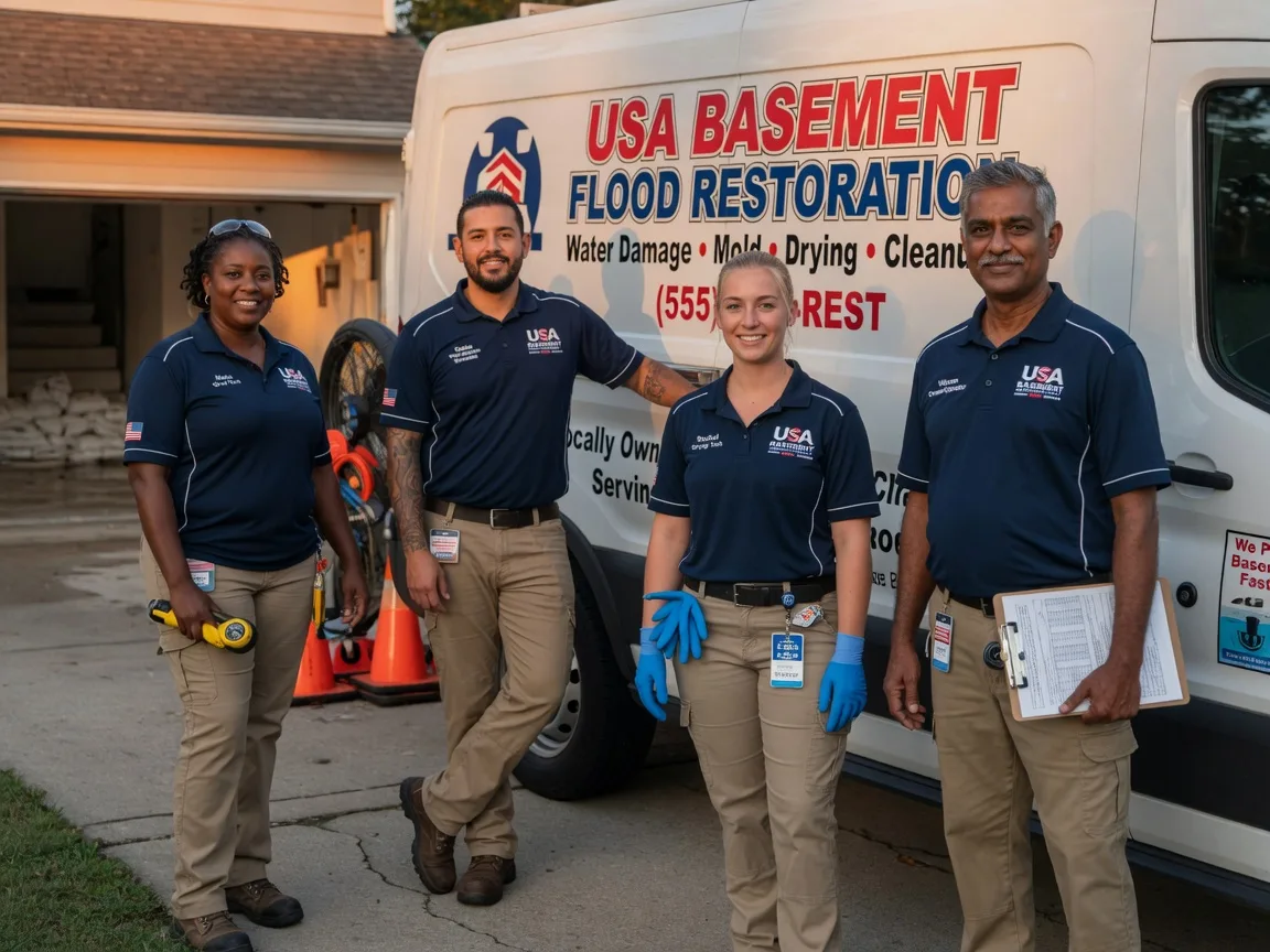 Basement Flood Cleanup company in Bend, TX